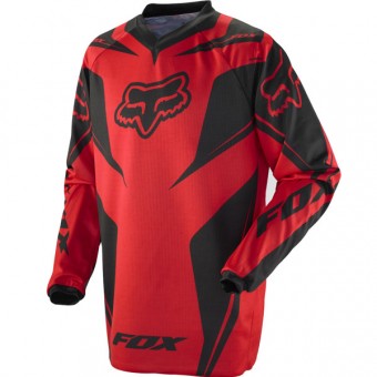 Camiseta Motocross FOX HC 180 Race Black Red