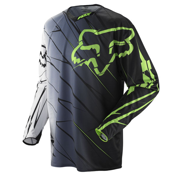Camiseta Motocross FOX 360 Future Black Green