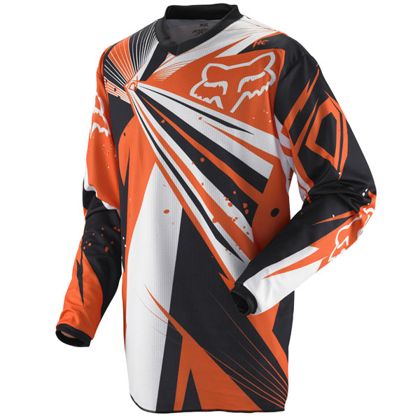 Camiseta Motocross FOX HC 180 Undertow Naranja