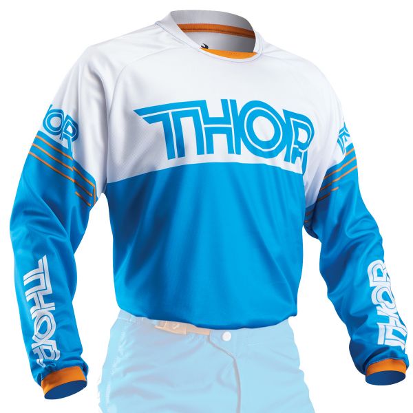 Camiseta Motocross Thor Phase Hyperion Blue Nio