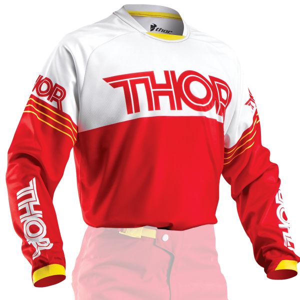 Camiseta Motocross Thor Phase Hyperion Red Ni�o
