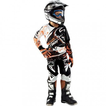 Thor Phase Splatter Naranja Jersey Niño