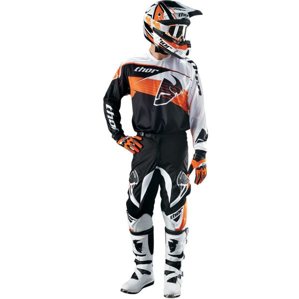 Thor Phase Streak Naranja Jersey