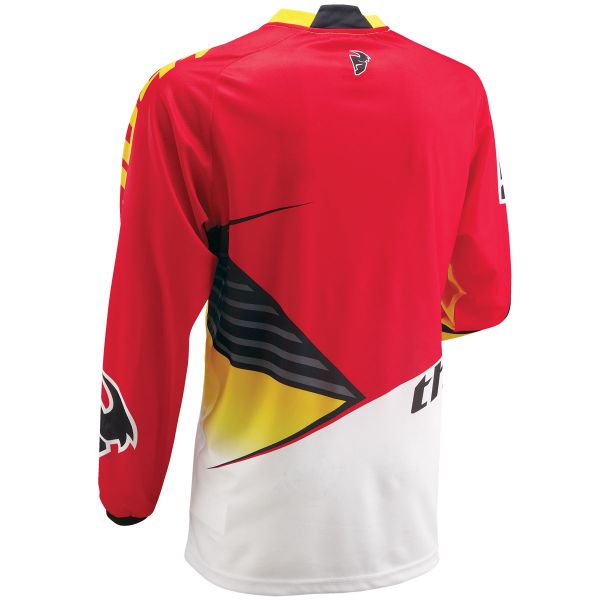 Thor Phase Streak Yellow Jersey