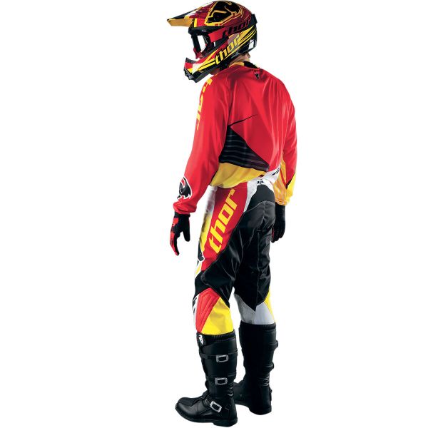 Thor Phase Streak Yellow Jersey