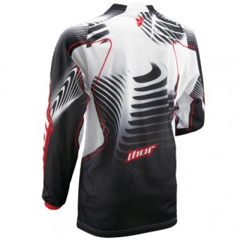 Thor Phase Vented Warp Red Jersey