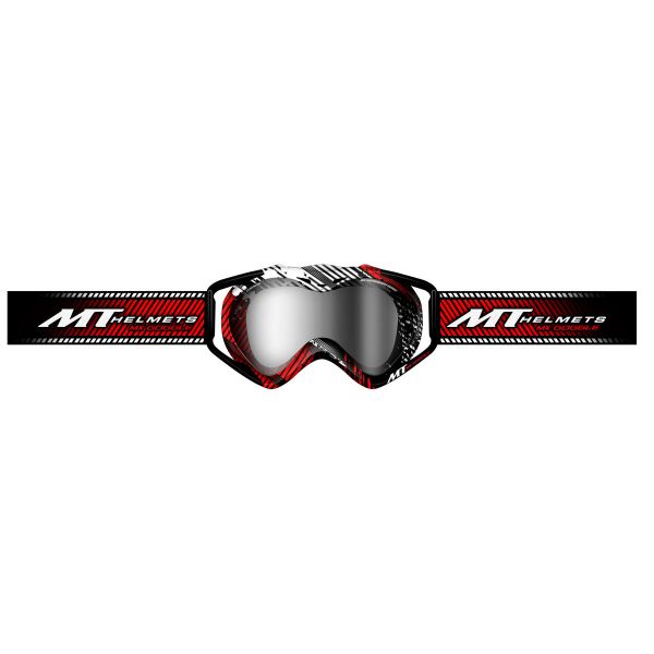 Gafas motocross MT MX Pro III Rojo