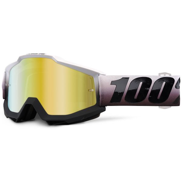 Gafas motocross 100% Accuri Invaders Mirror Gold