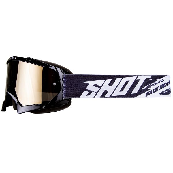 Gafas motocross SHOT Chase Black Iridium Silver