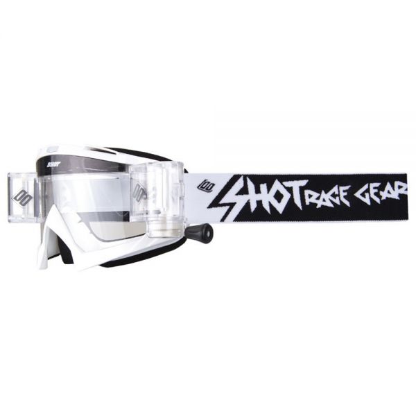 Gafas motocross SHOT Creed Roll-Of White