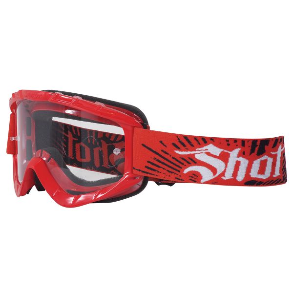 Gafas motocross SHOT Optimal Rojo