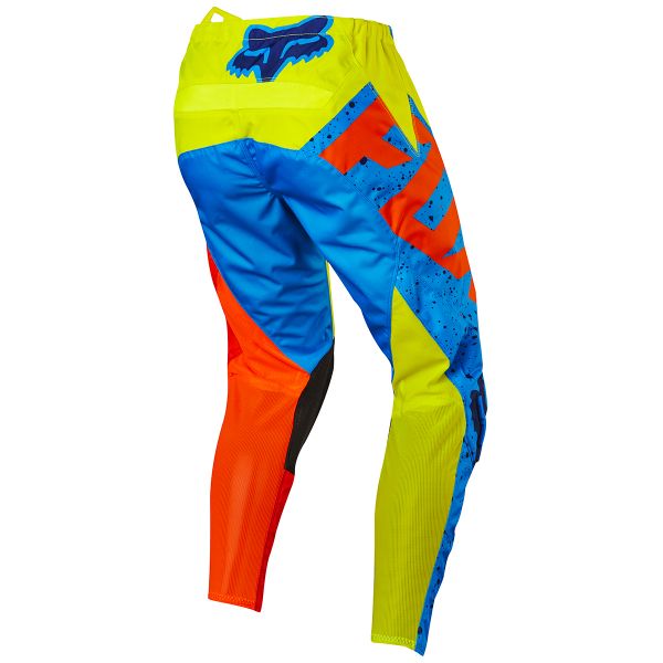 FOX 180 Nirv Yellow Blue Pant Ni�o 586