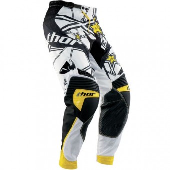 Pantal�n motocross Thor Core Rockstar White Pant