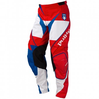 Pantaln motocross pull-in Fighter Blue White Red Pant