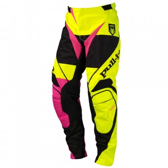 Pantaln motocross pull-in Fighter Neon Yellow Pink Pant