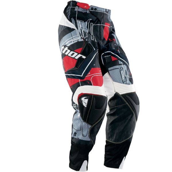 Pantal�n motocross Thor Flux Circuit Red Pant