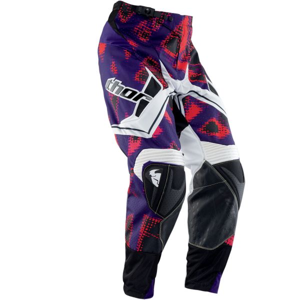 Pantal�n motocross Thor Flux Fiber Black Pant