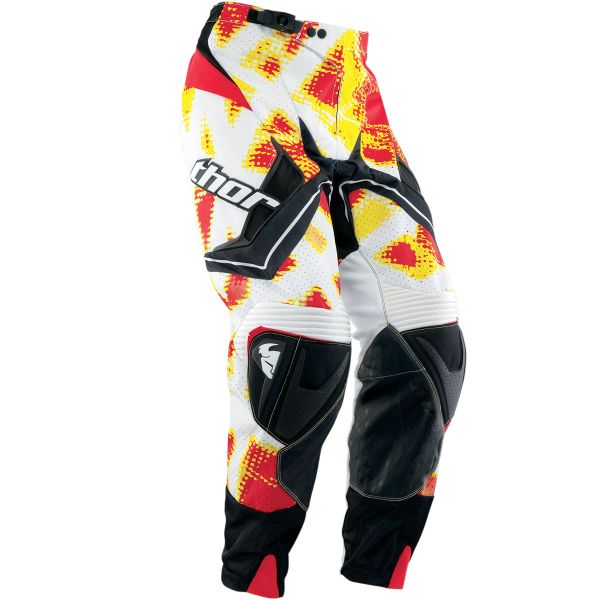 Pantal�n motocross Thor Flux Fiber Red Pant