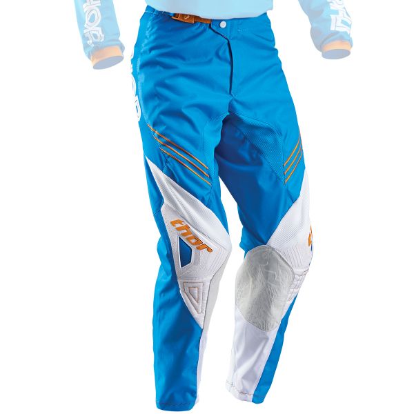 Pantalón motocross Thor Phase Hyperion Blue White Pant Pantalón motocross Thor Phase Hyperion Blue White Pant