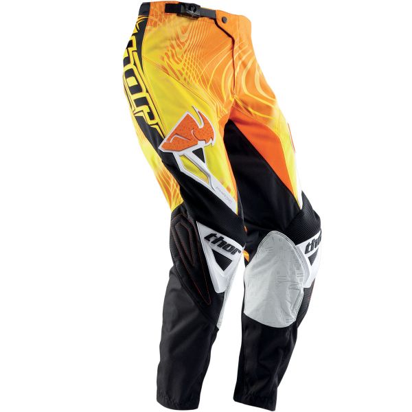 Pantal�n motocross Thor Phase Vented Warp Yellow Pant