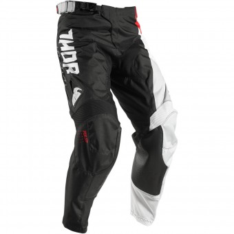 Pantaln motocross Thor Pulse Aktiv Black Red Pant Nio
