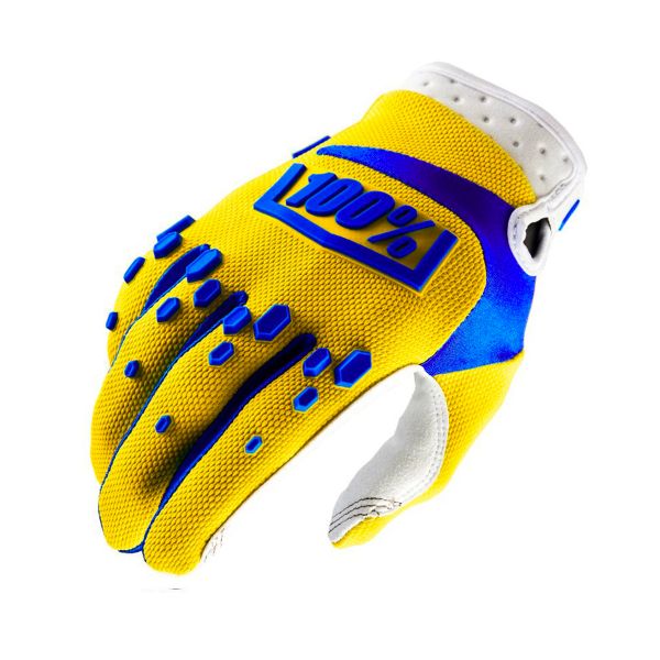 Guantes motocross 100% Airmatic Yellow Ni�o