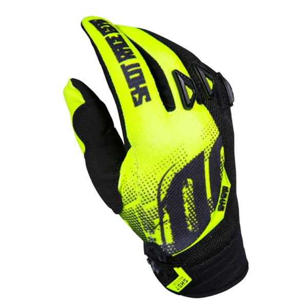 Guantes motocross SHOT Devo Venom Yelow Ni�o