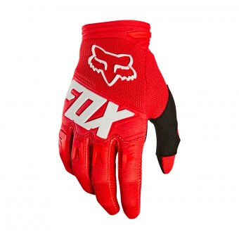 Guantes motocross FOX Dirtpaw Race Red White 003