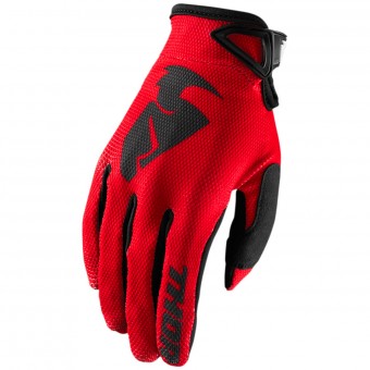 Guantes motocross Thor Sector Glove Red Nio