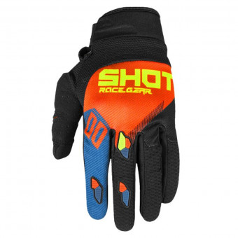 SHOT Contact Trust Deep Blue Neon Orange CE