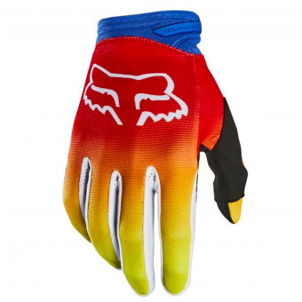 Guantes motocross FOX Dirtpaw Fyce Blue Red Niño Guantes motocross FOX Dirtpaw Fyce Blue Red Niño