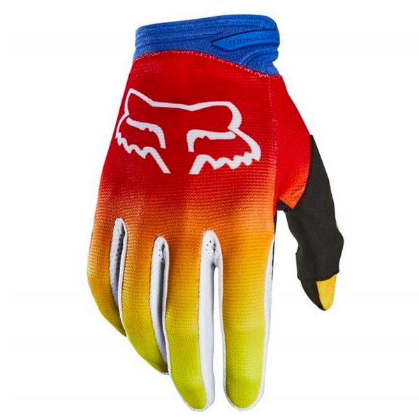 Guantes motocross FOX Dirtpaw Fyce Blue Red Ni�o