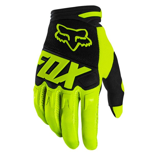 Guantes motocross FOX Dirtpaw Race Fluo Yellow (130)