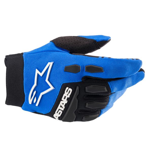 Guantes motocross Alpinestars Full Bore Blue Black Ni�o