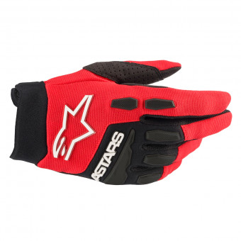 Guantes motocross Alpinestars Full Bore Rojo brillante Negro Guantes motocross Alpinestars Full Bore Rojo brillante Negro