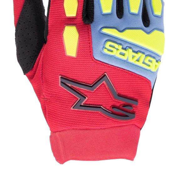 Alpinestars Full Bore Light Blue Red Berry Black