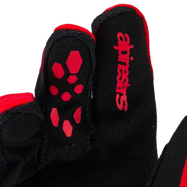 Alpinestars Full Bore V2 Gloves Bright Red Black