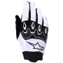 Guantes motocross Alpinestars Full Bore V2 Gloves Light Gray Black