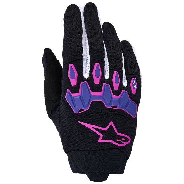 Guantes motocross Alpinestars Full Bore V2 Gloves Purple Black