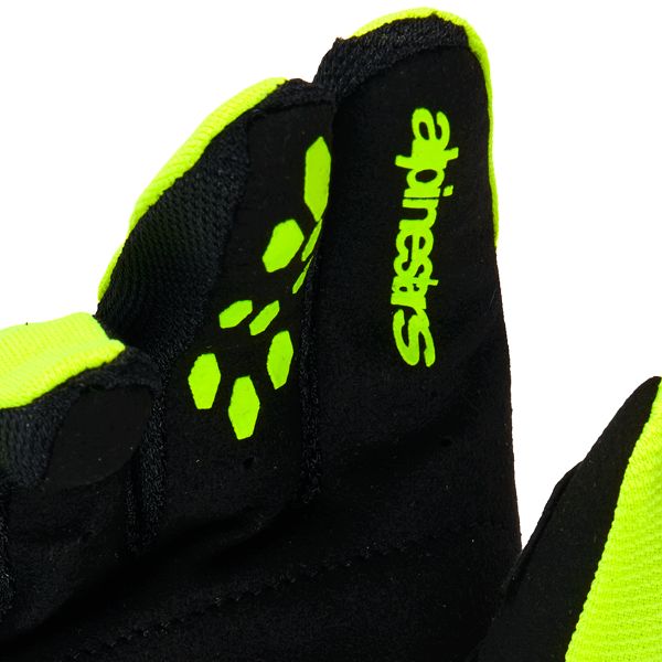 Alpinestars Full Bore V2 Gloves Yellow Fluo Black