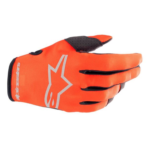 Guantes motocross Alpinestars Radar Hot Orange Black Ni�o