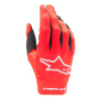 Guantes motocross Alpinestars Radar Marte Rojo Plata