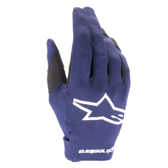 Guantes motocross Alpinestars Radar Night Navy White Guantes motocross Alpinestars Radar Night Navy White