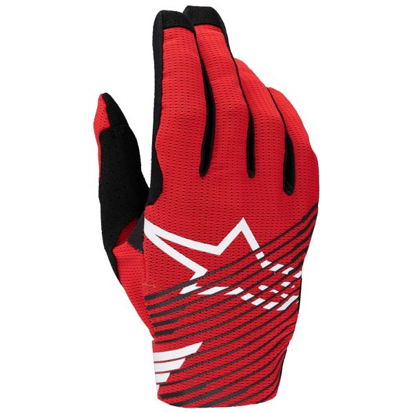 Guantes motocross Alpinestars Radar Pro Rojo Brillante Guantes motocross Alpinestars Radar Pro Rojo Brillante