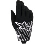 Guantes motocross Alpinestars Radar Pro Gloves Black White