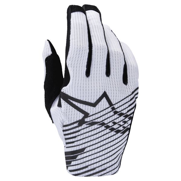 Guantes motocross Alpinestars Radar Pro Blanco Guantes motocross Alpinestars Radar Pro Blanco