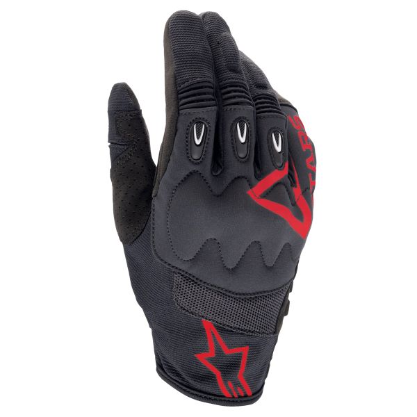 Guantes motocross Alpinestars Guante Techdura Rojo Fuego Negro Guantes motocross Alpinestars Guante Techdura Rojo Fuego Negro