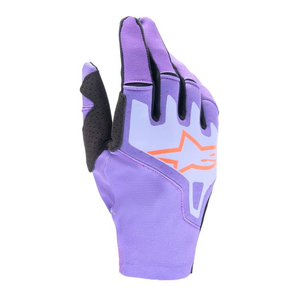 Guantes motocross Alpinestars Techstar Glove Purple Black