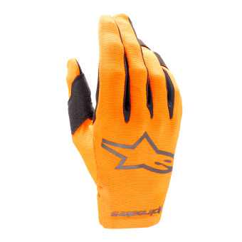 Guantes motocross Alpinestars Youth Radar Hot Orange Black