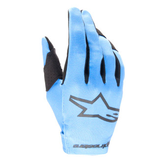 Guantes motocross Alpinestars Youth Radar Light Blue Black